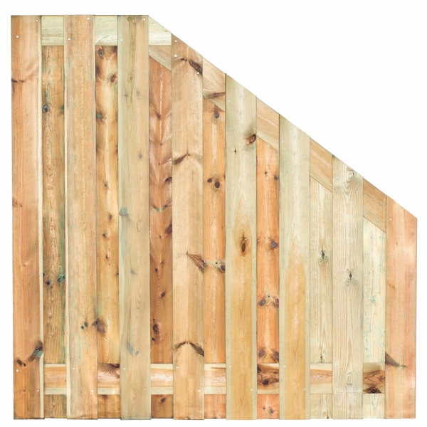 Schuttingschermen aflopen | Leverancier houtbetonschuttingen modellen