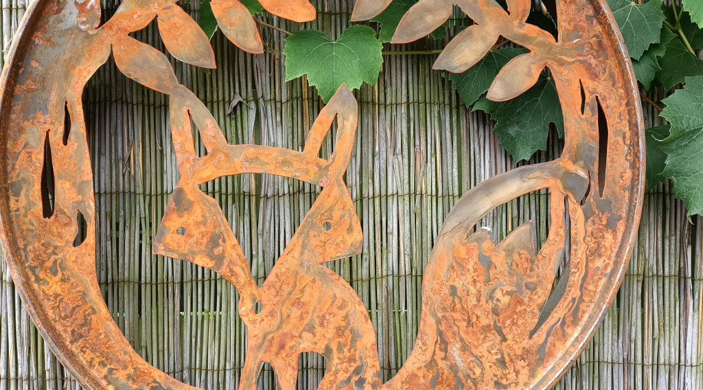 Afbeelding bij Schutting decoratie