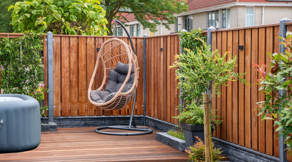 Afbeelding bij Verschil 19-planks, 21-planks en 23-planks schutting? welke geeft het meest privacy