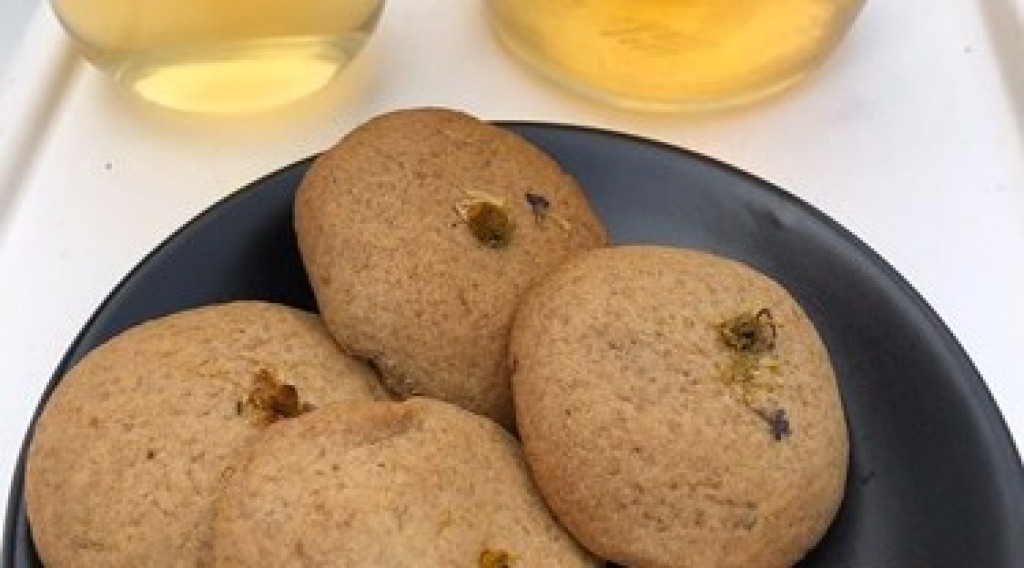 Afbeelding bij Koekjes van kamille, lindebloesem en engelwortel 🥯