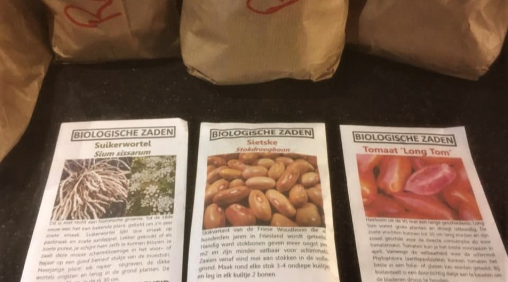 Afbeelding bij De moestuin in Februari