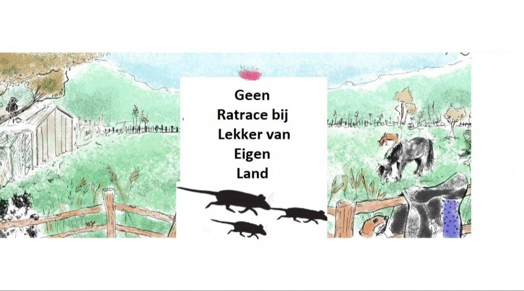Afbeelding bij Ook in de groente-, fruittuin nu meer en meer “De Ratrace”.