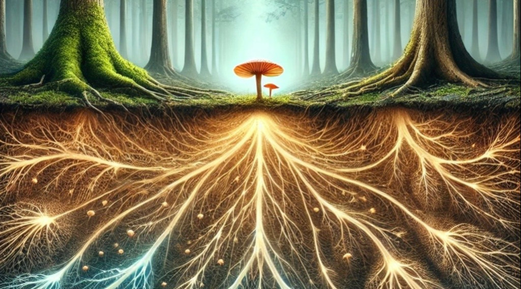 Afbeelding bij Mycelium: het ondergrondse netwerk dat ecosystemen verbindt en versterkt